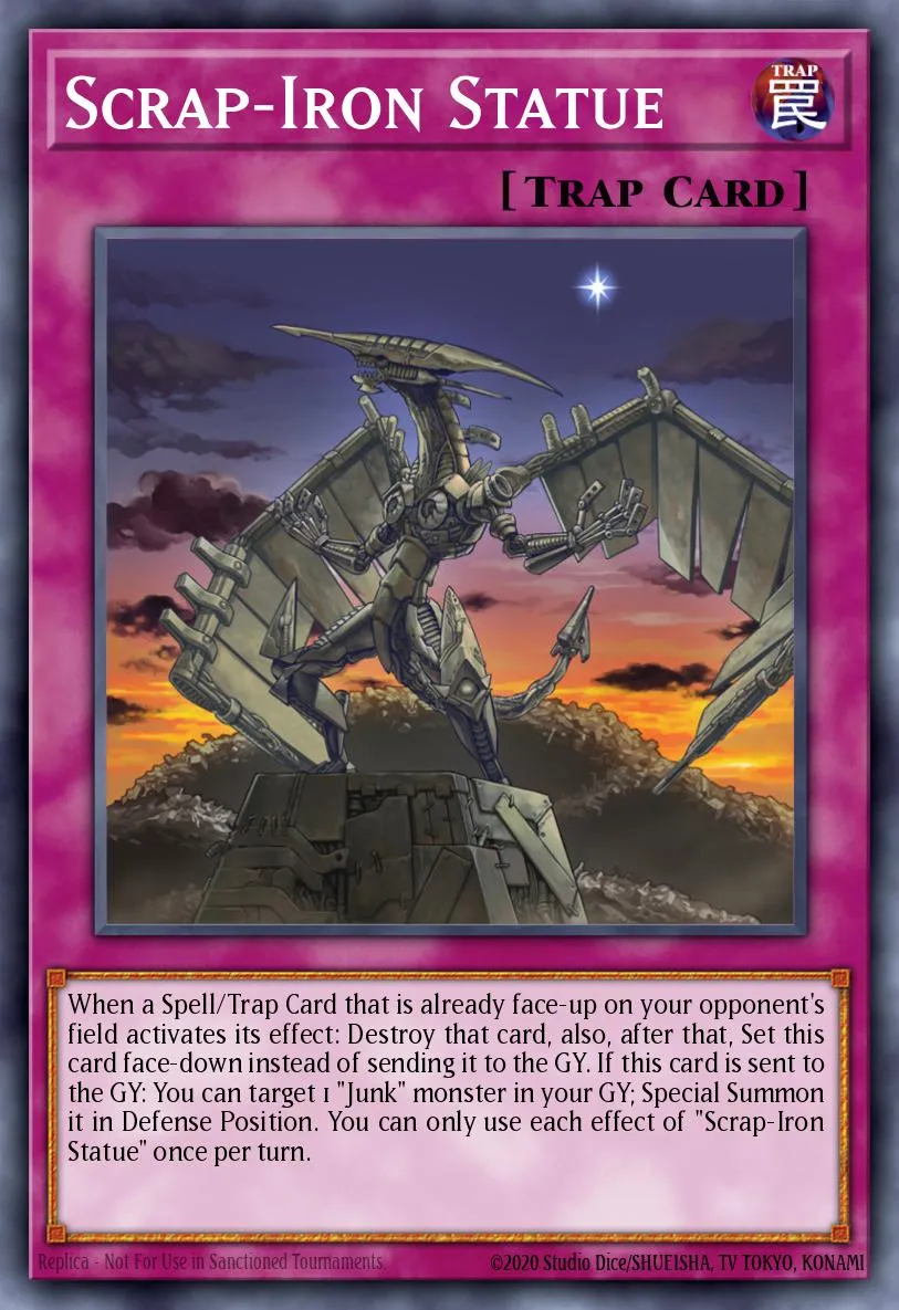 Scrap-Iron Statue · Synchron Extreme Structure Deck 48497555/43