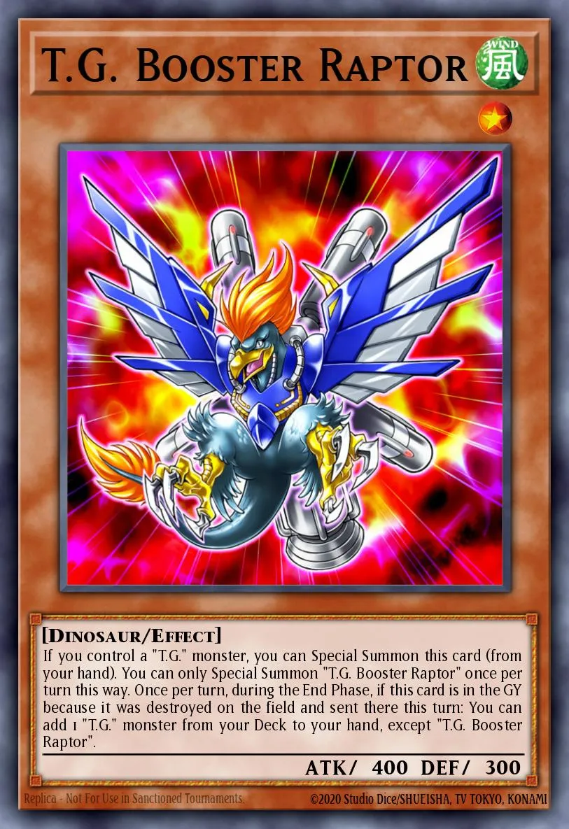 T.G. Booster Raptor · Savage Strike Special Edition 48633301/4