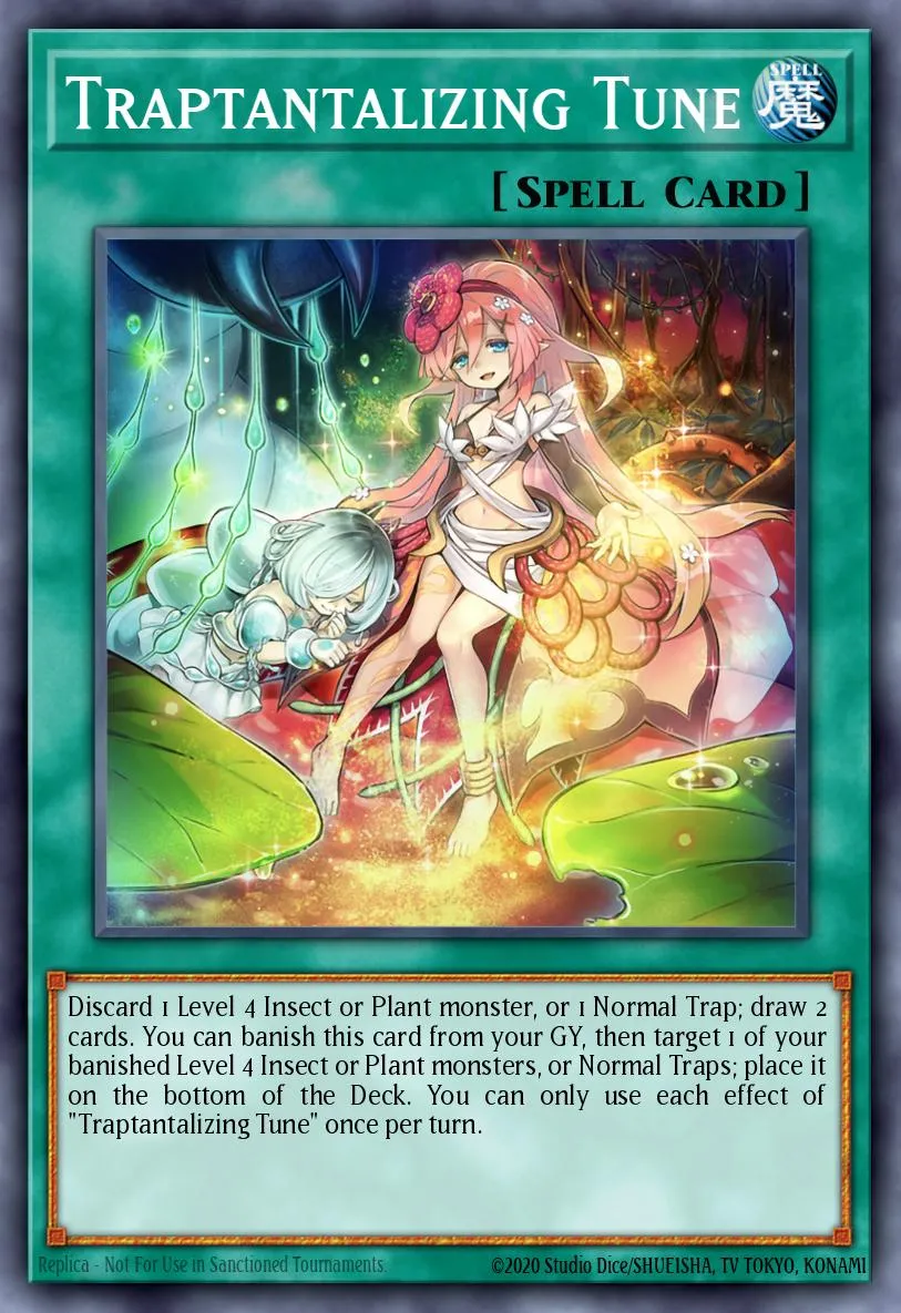 Traptantalizing Tune · Structure Deck: Beware of Traptrix 48805472/46