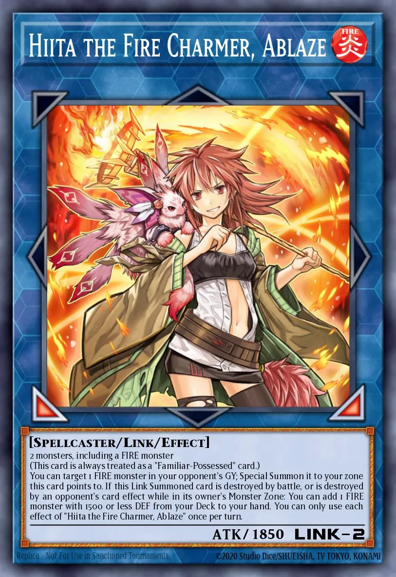 Hiita the Fire Charmer, Ablaze · Savage Strike Special Edition 48815792/4
