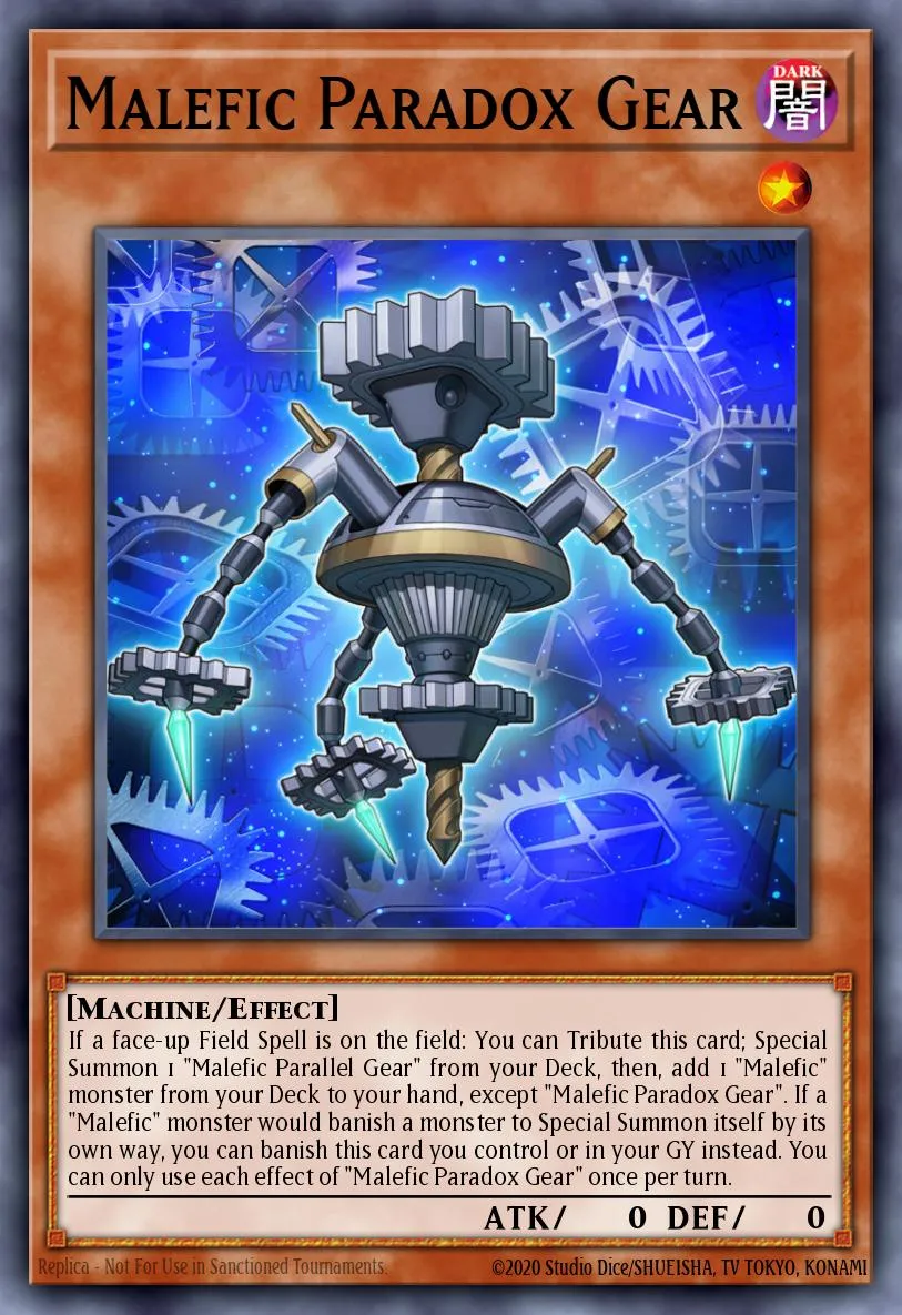 Malefic Paradox Gear · Duel Overload 48829461/100