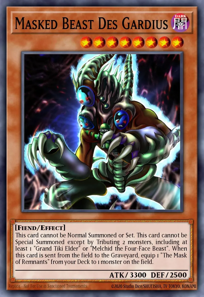 Masked Beast Des Gardius · Tactical Evolution: Special Edition 48948935/2