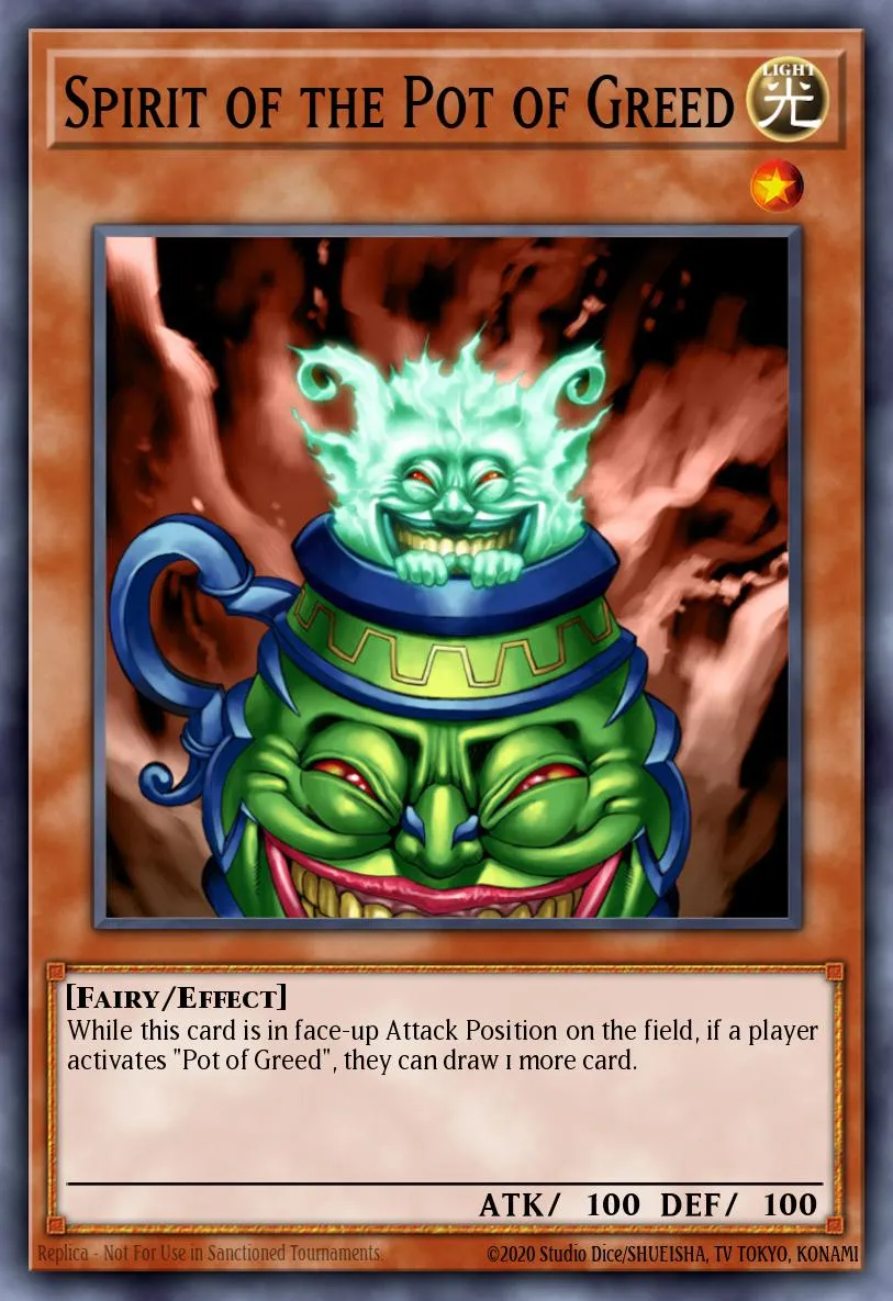 Spirit of the Pot of Greed · Invasion of Chaos: Special Edition 4896788/4