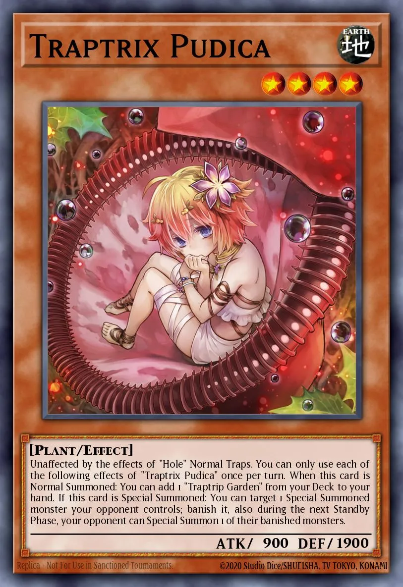Traptrix Pudica · Structure Deck: Beware of Traptrix 49027020/46