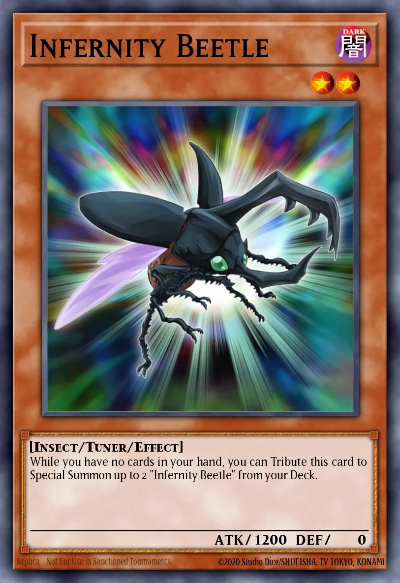 Infernity Beetle · The Shining Darkness Sneak Peek Participation Card 49080532/1