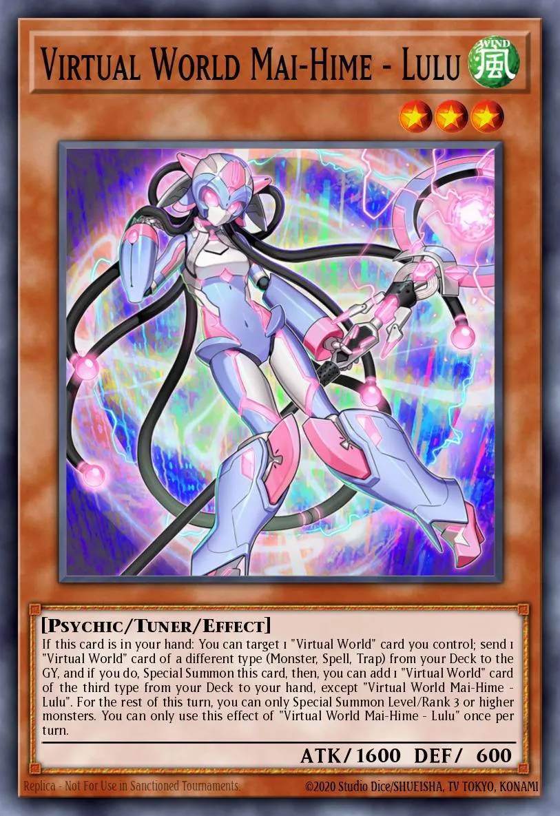 Virtual World Mai-Hime - Lulu · Phantom Rage Premiere! promotional card 49088914/1