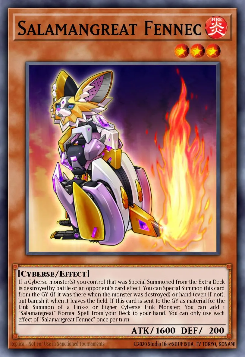 Salamangreat Fennec · Dark Neostorm Special Edition 49094491/4