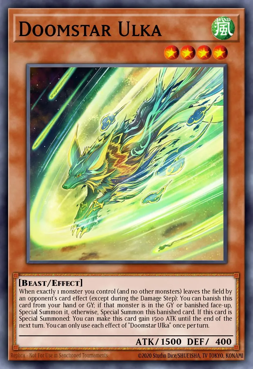 Doomstar Ulka · Duelist Nexus 49109013/99