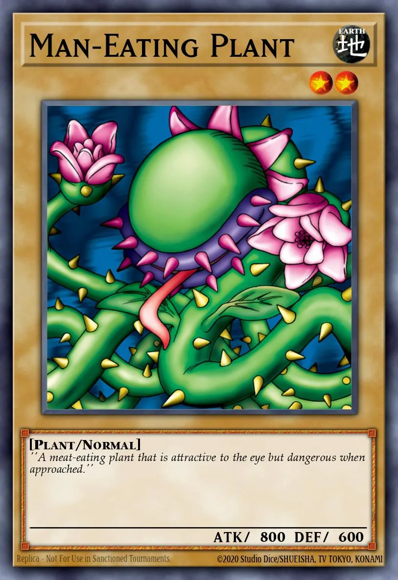 Man-Eating Plant · Yu-Gi-Oh (No Set) 49127943