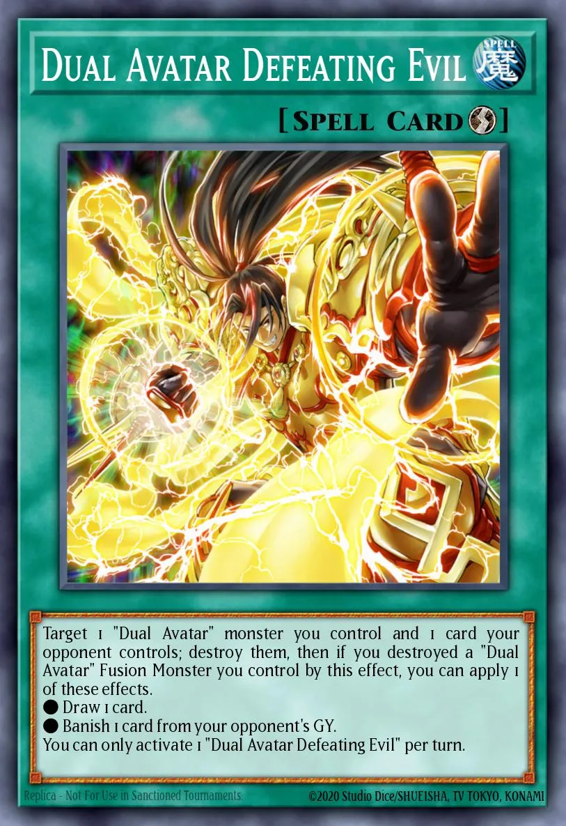 Dual Avatar Defeating Evil · Phantom Rage Premiere! promotional card 49158617/1