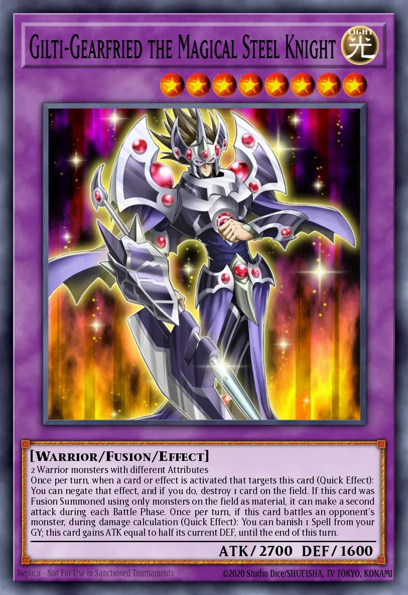 Gilti-Gearfried the Magical Steel Knight · King's Court 49161188/65