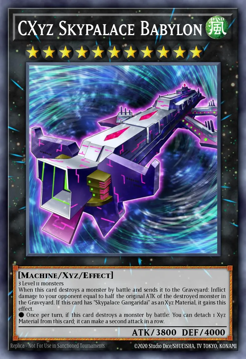 CXyz Skypalace Babylon · Number Hunters 49202331/60