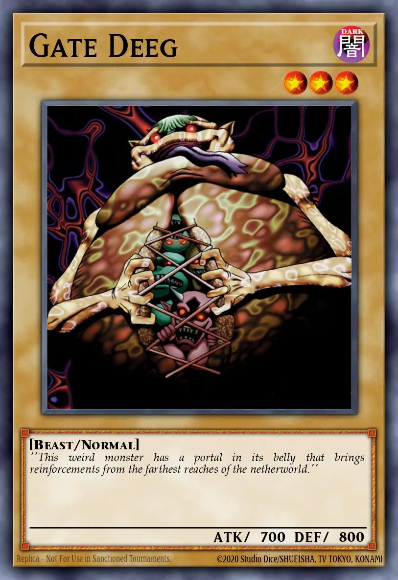 Gate Deeg · Yu-Gi-Oh (No Set) 49258578