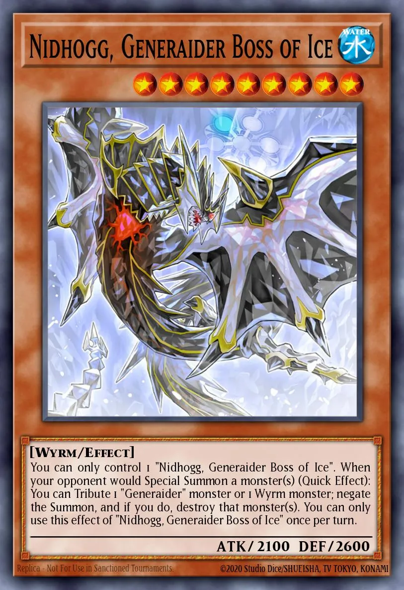 Nidhogg, Generaider Boss of Ice · Mystic Fighters 49275969/60