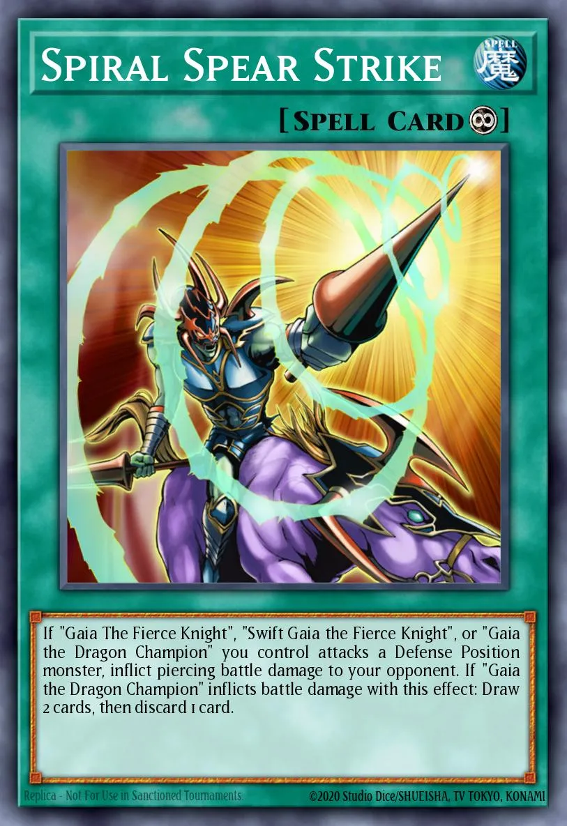 Spiral Spear Strike · Flaming Eternity 49328340/60