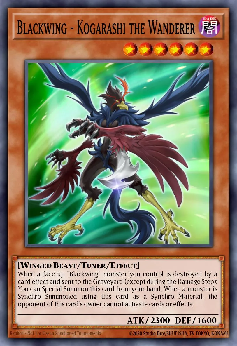 Blackwing - Kogarashi the Wanderer · Extreme Victory Sneak Peek Participation Card 49460512/1