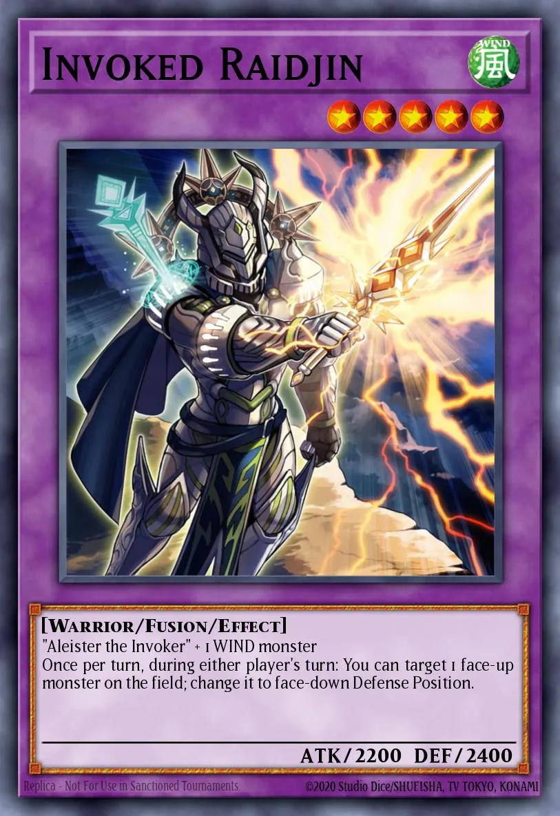 Invoked Raidjin · Fusion Enforcers 49513164/60