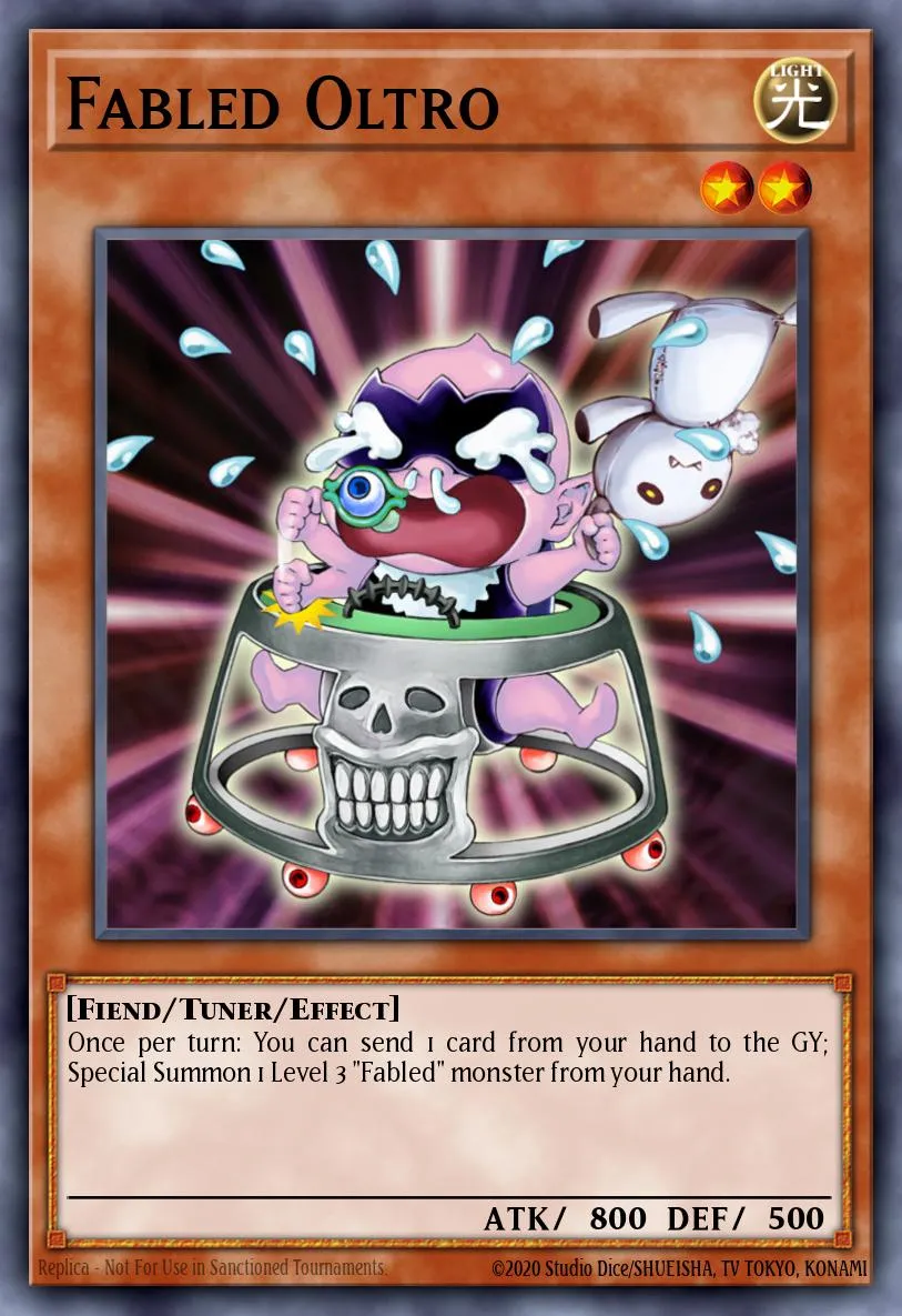 Fabled Oltro · Duel Terminal 3 49633574/100