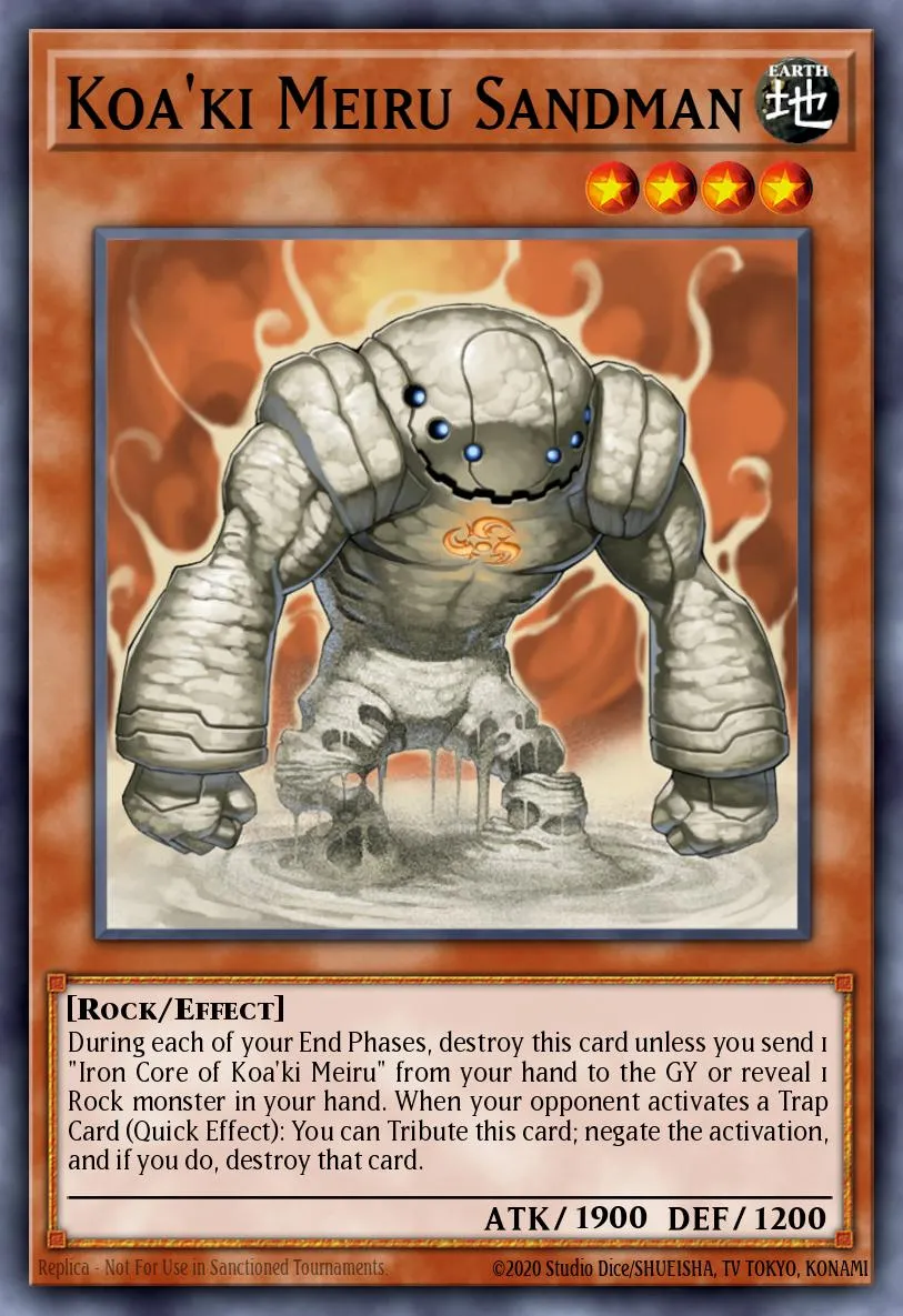 Koa'ki Meiru Sandman · The Shining Darkness Sneak Peek Participation Card 49680980/1