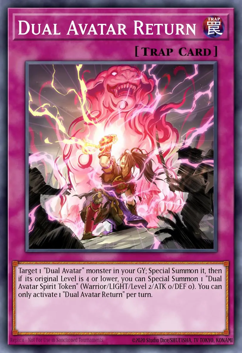 Dual Avatar Return · Phantom Rage Premiere! promotional card 49752795/1