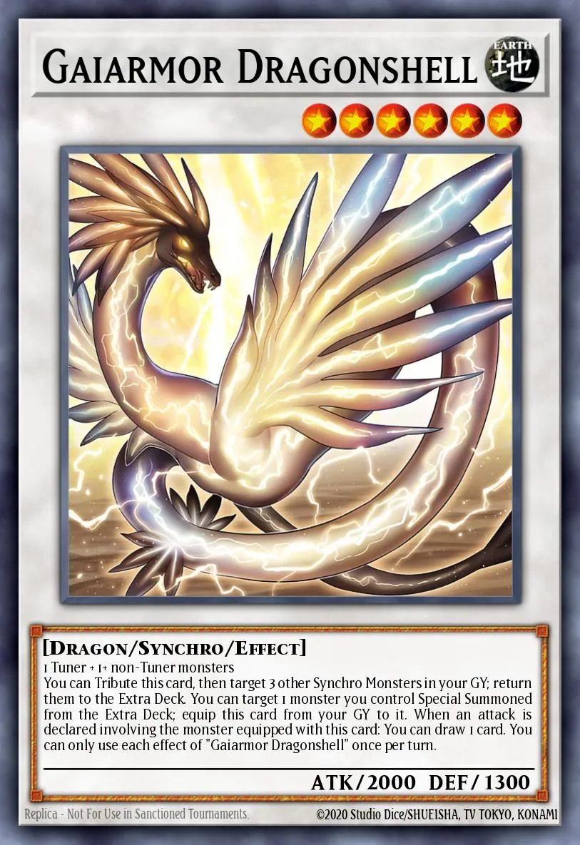 Gaiarmor Dragonshell · Dawn of Majesty Premiere! promotional card 49816630/1