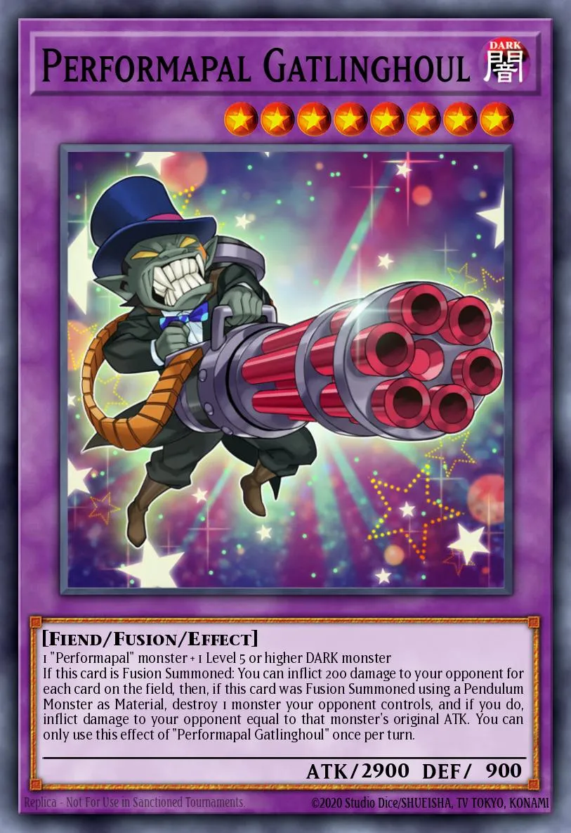 Performapal Gatlinghoul · Maximum Crisis: Special Edition 49820233/4