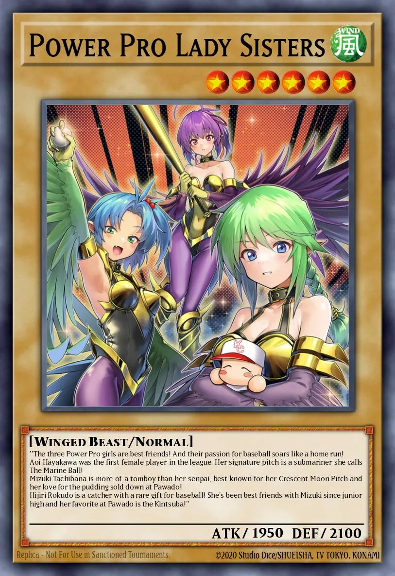 Power Pro Lady Sisters · Yu-Gi-Oh (No Set) 49858495