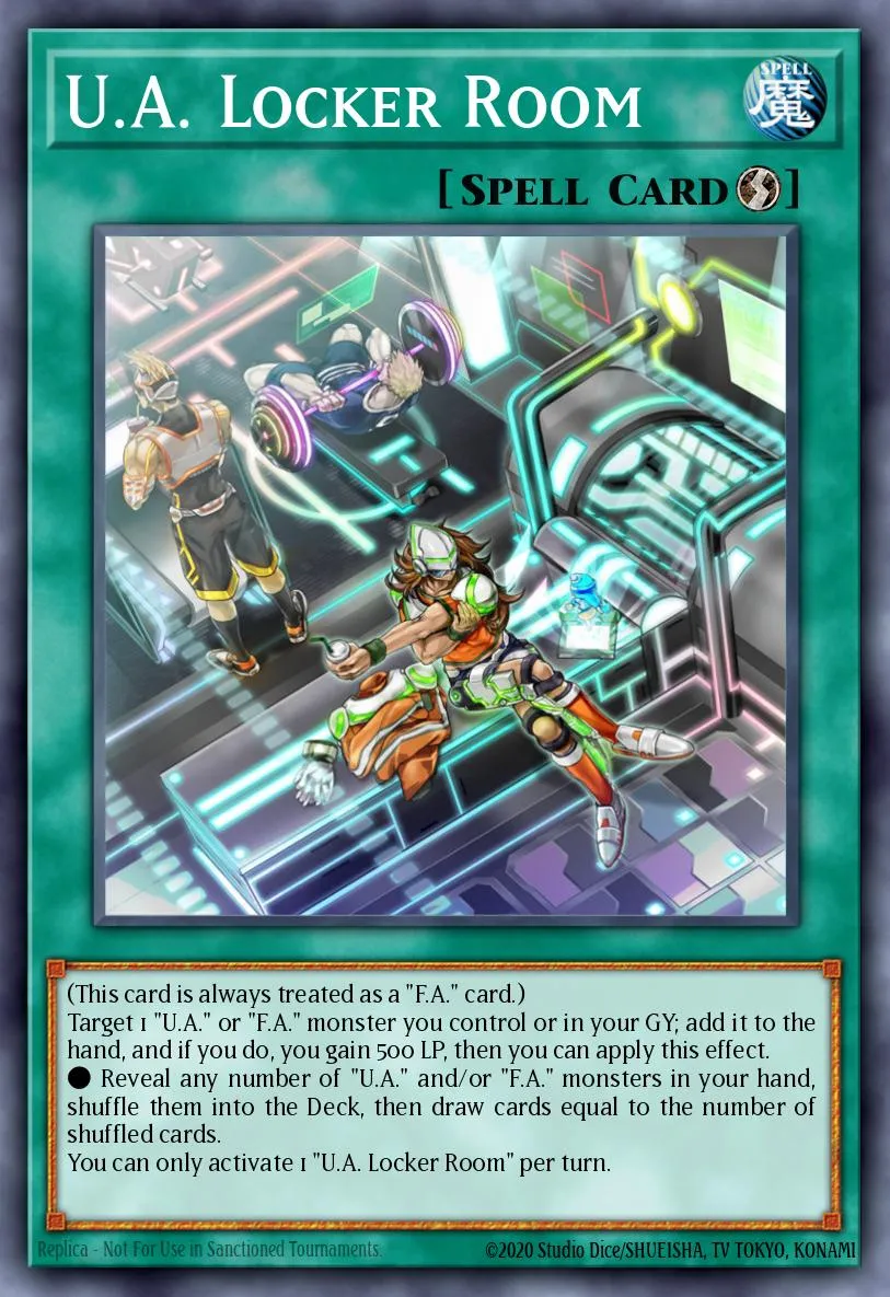 U.A. Locker Room · Phantom Rage Premiere! promotional card 49936169/1