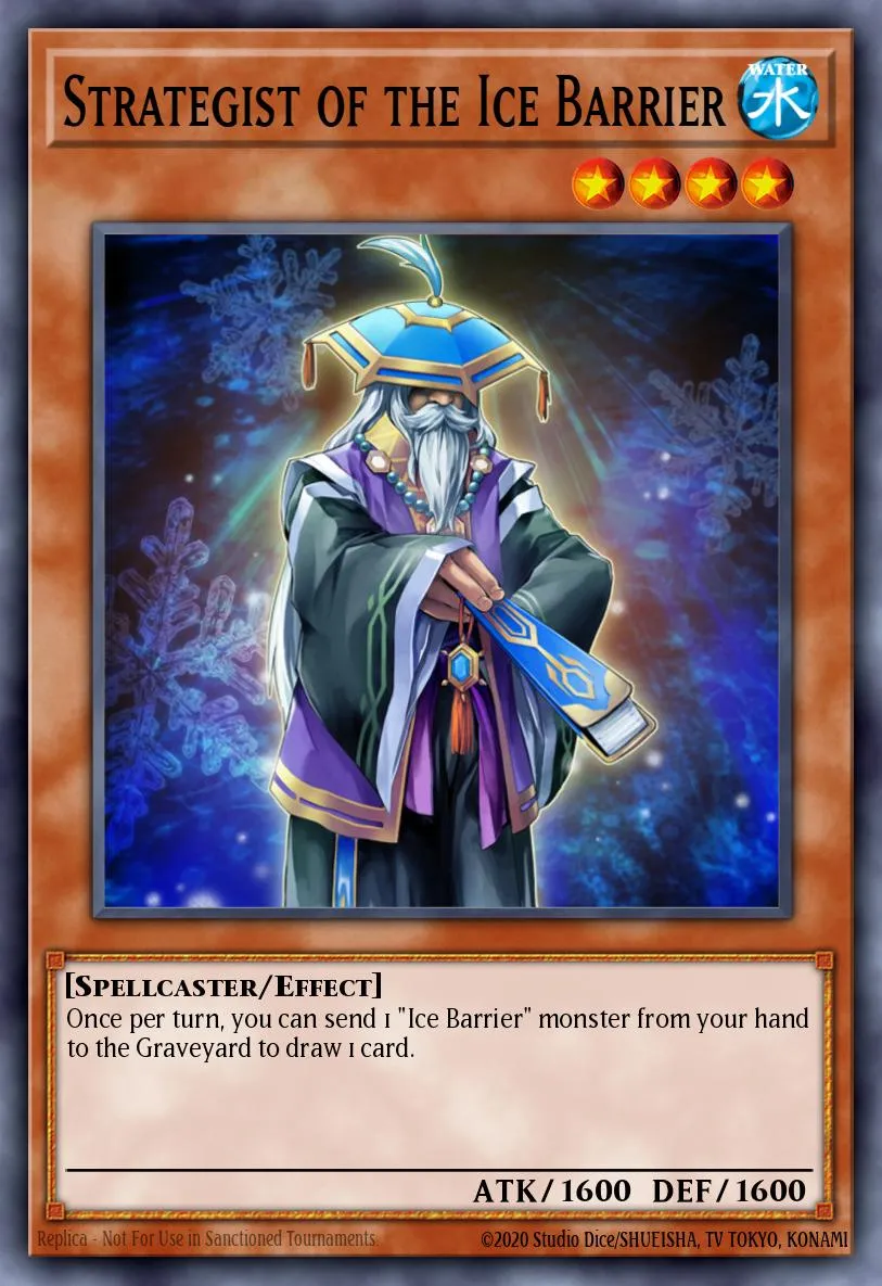 Strategist of the Ice Barrier · Duel Terminal 4 50032342/100