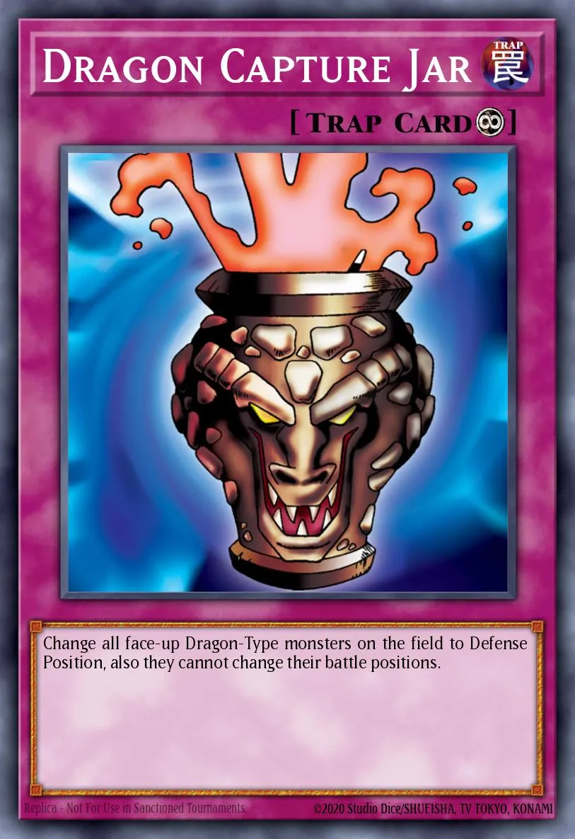 Dragon Capture Jar · Summoned Skull Sample promotional card 50045299/1