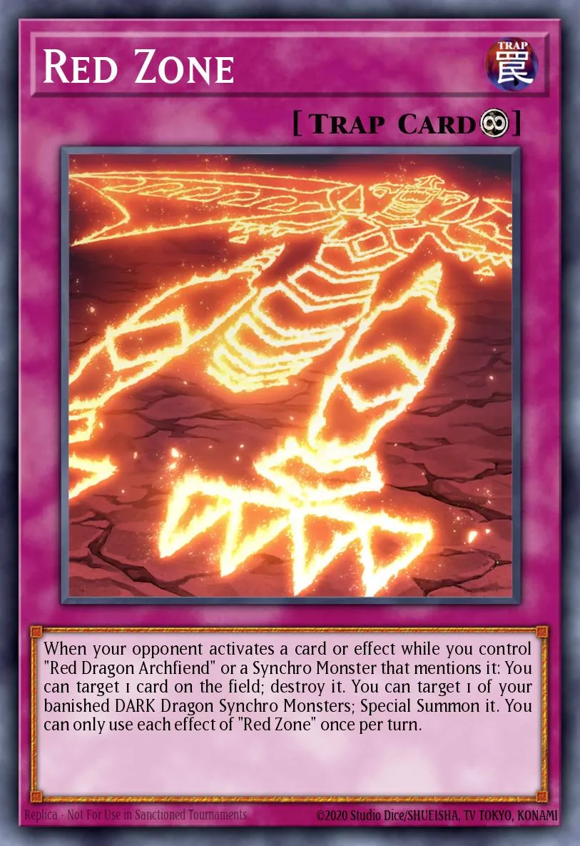Red Zone · Structure Deck: The Crimson King 50056656/49