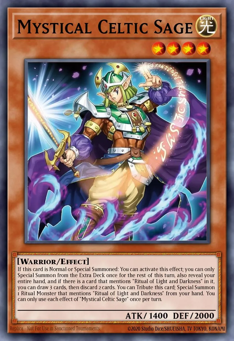 Mystical Celtic Sage · Yu-Gi-Oh (No Set) 50073633
