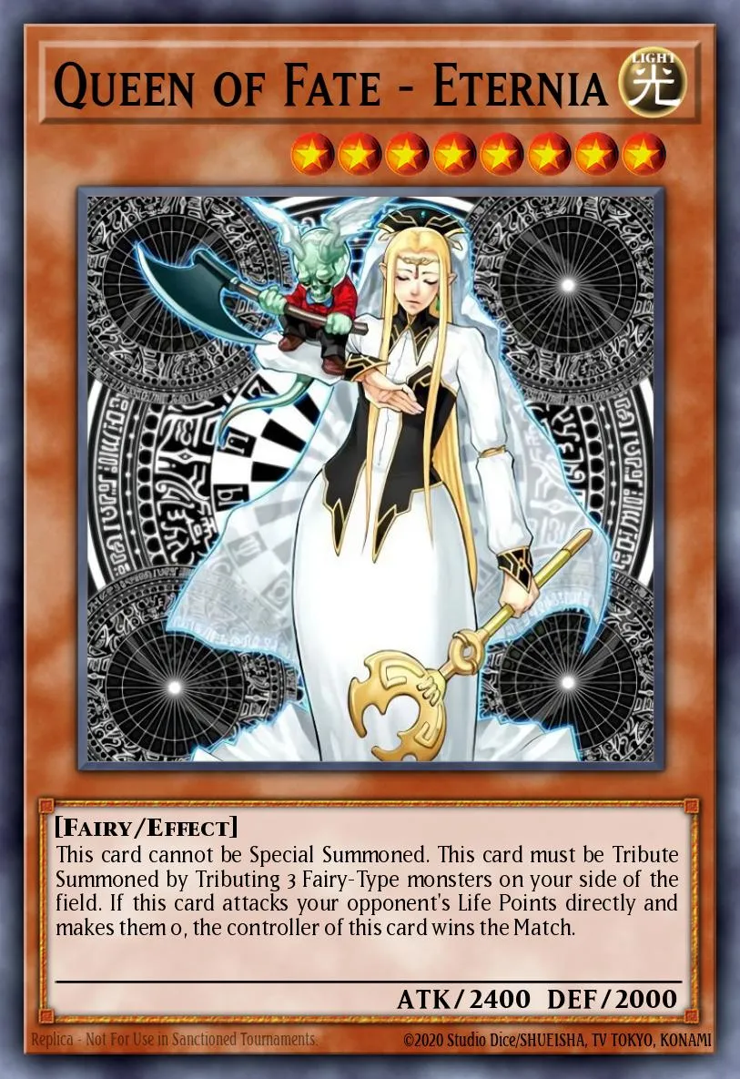 Queen of Fate - Eternia · Yu-Gi-Oh! World Championship 2005 prize cards 501000003/2
