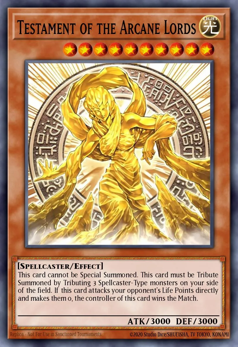 Testament of the Arcane Lords · Yu-Gi-Oh! World Championship 2007 prize cards 501000004/3