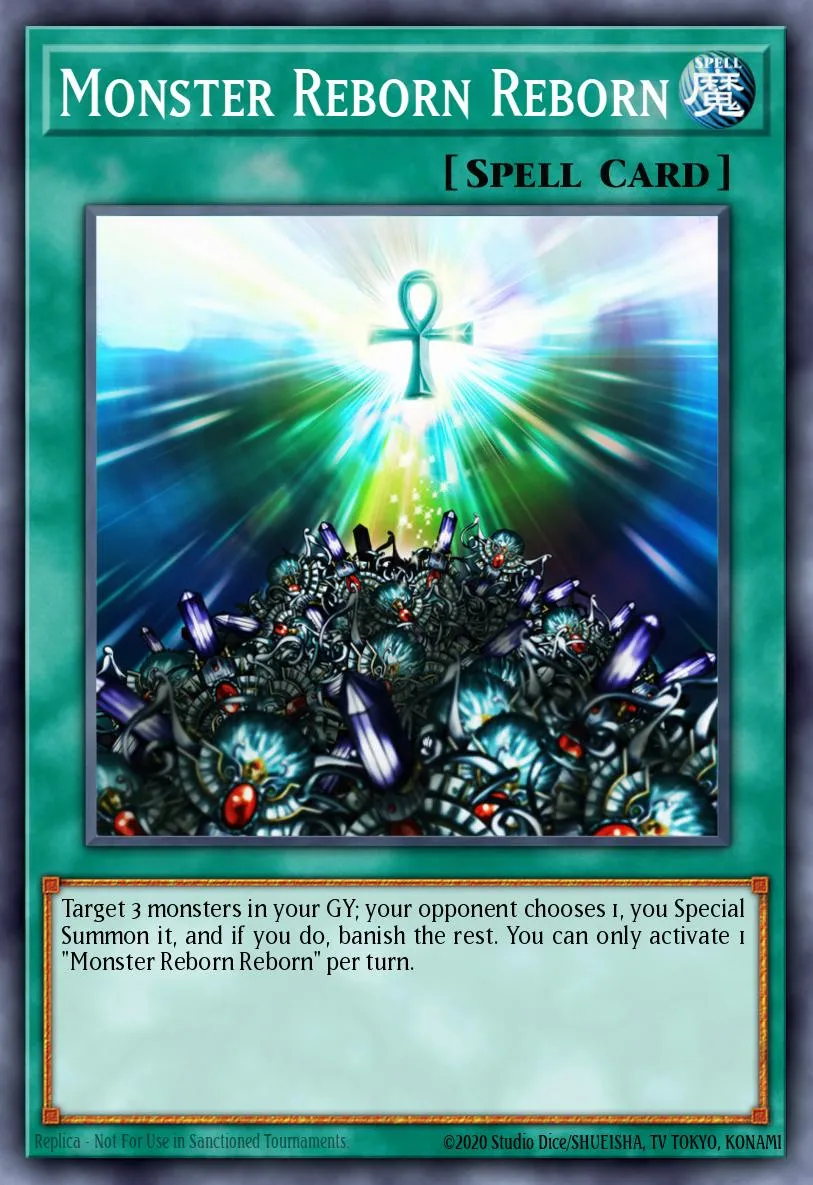 Monster Reborn Reborn · Flames of Destruction Special Edition 50213848/4