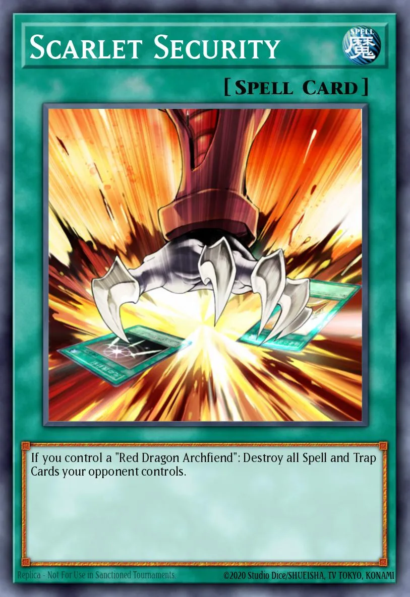 Scarlet Security · Extreme Victory Sneak Peek Participation Card 50215517/1