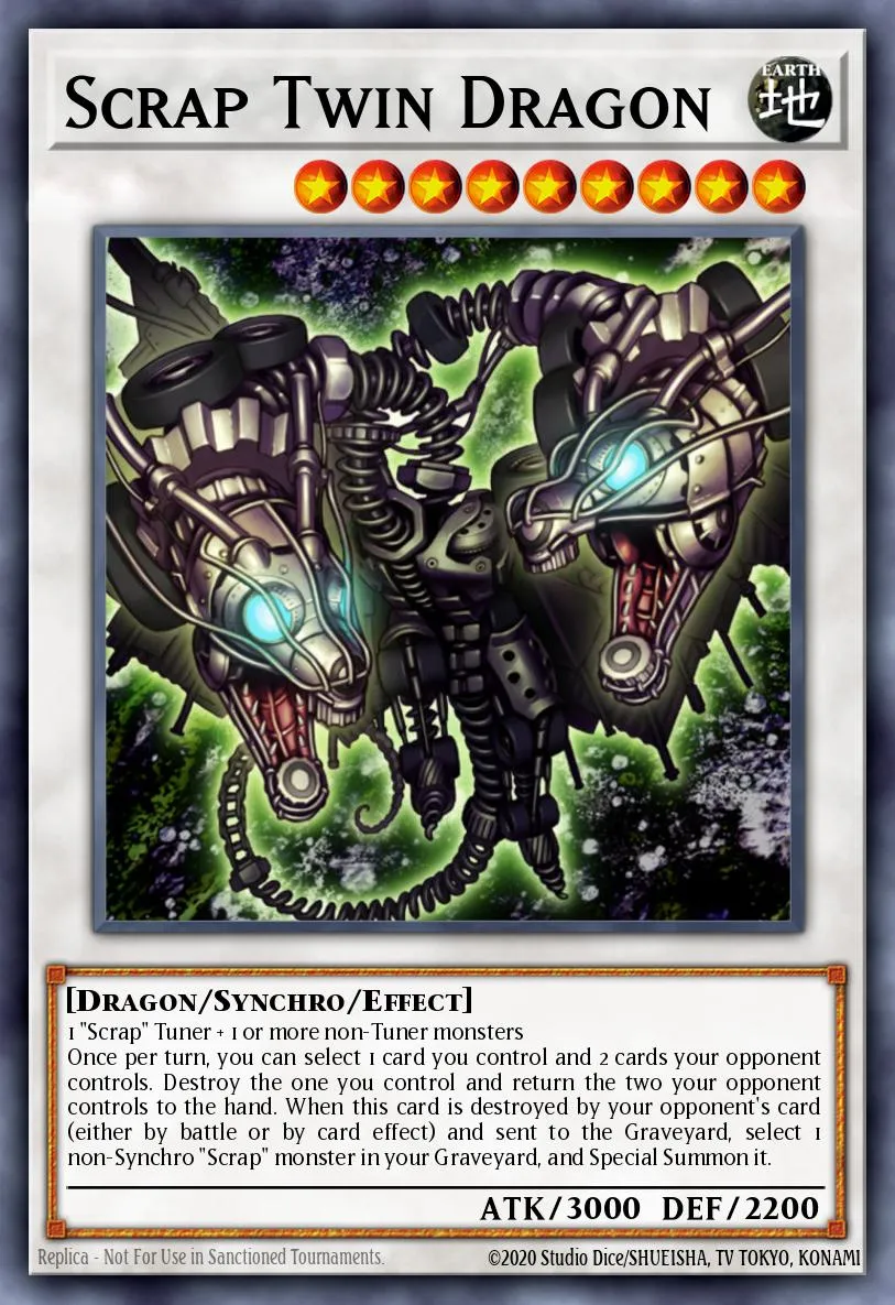 Scrap Twin Dragon · Starstrike Blast Sneak Peek Participation Card 50278554/1