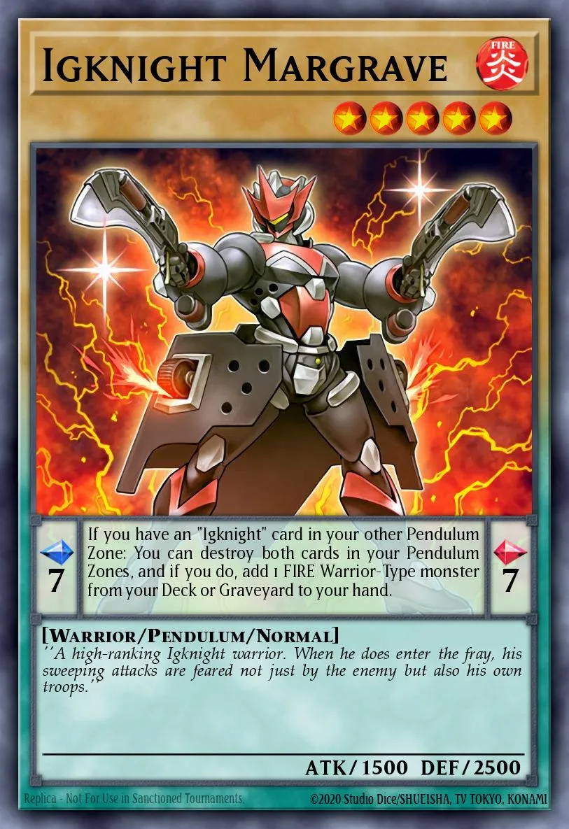 Igknight Margrave · Astral Pack Eight 50407691/27
