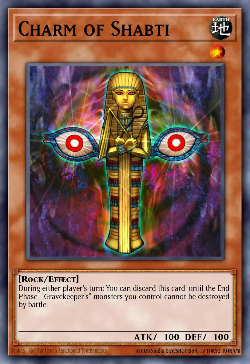 Charm of Shabti · Pharaonic Guardian 50412166/108