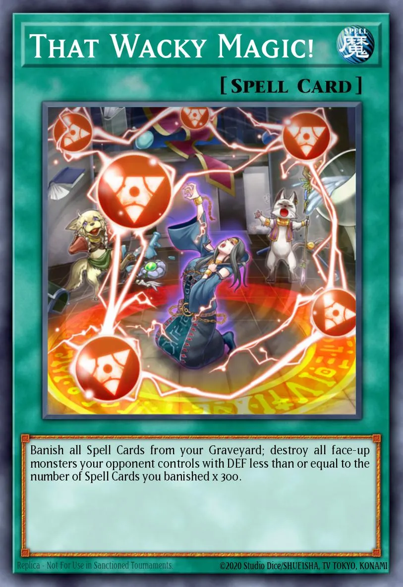 That Wacky Magic! · Galactic Overlord Sneak Peek Participation Card 50427388/1