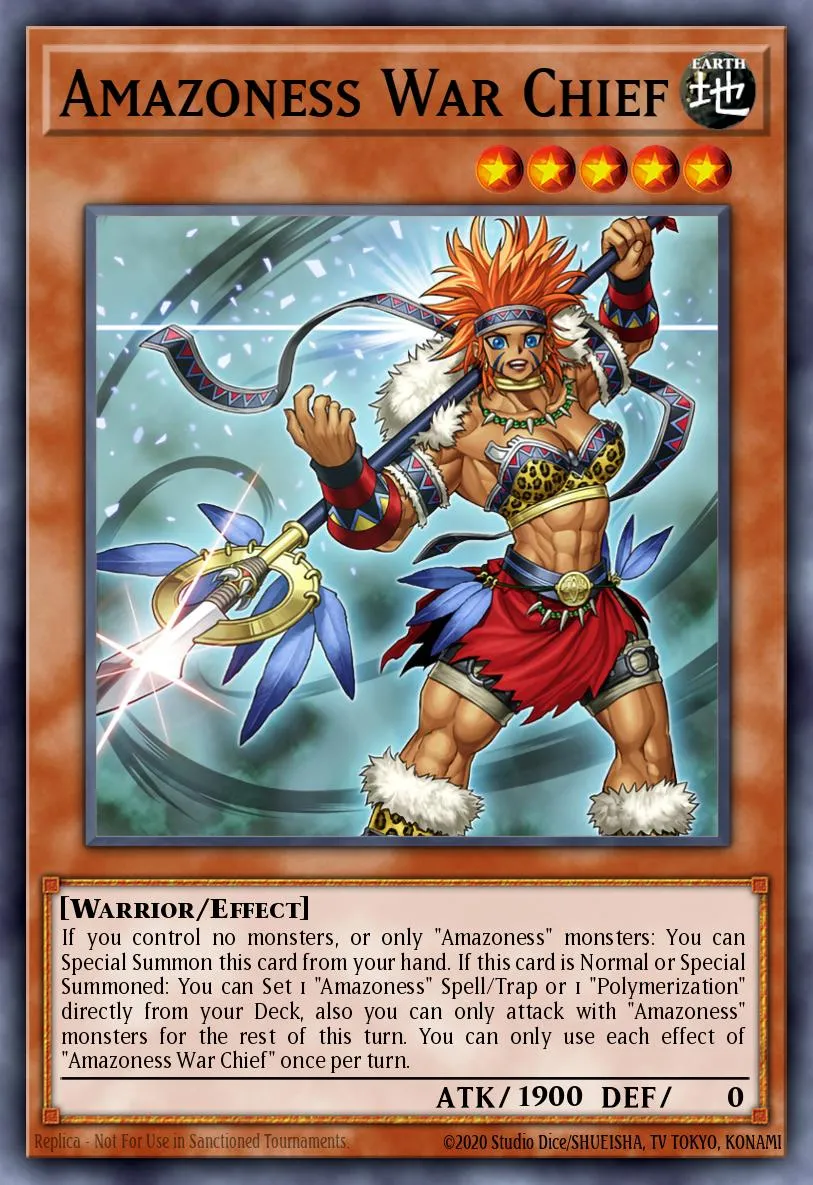 Amazoness War Chief · Darkwing Blast 50486289/101