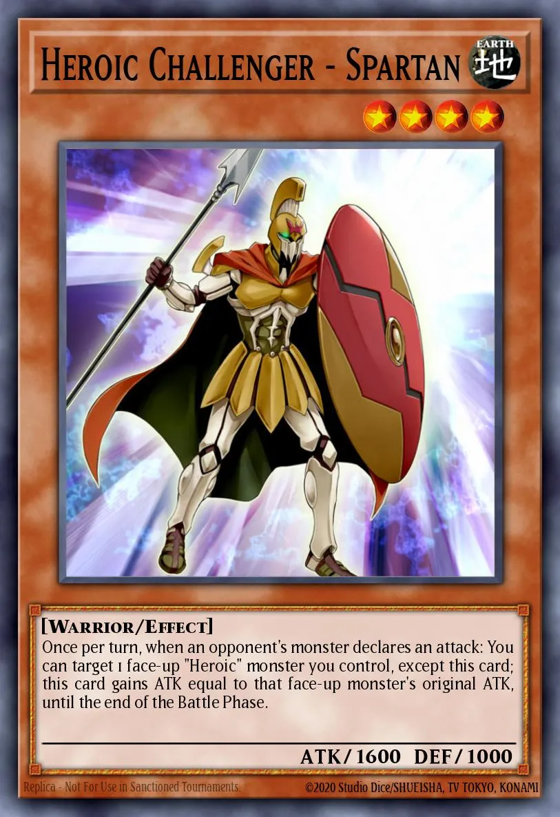 Heroic Challenger - Spartan · Return of the Duelist: Special Edition 50491121/2