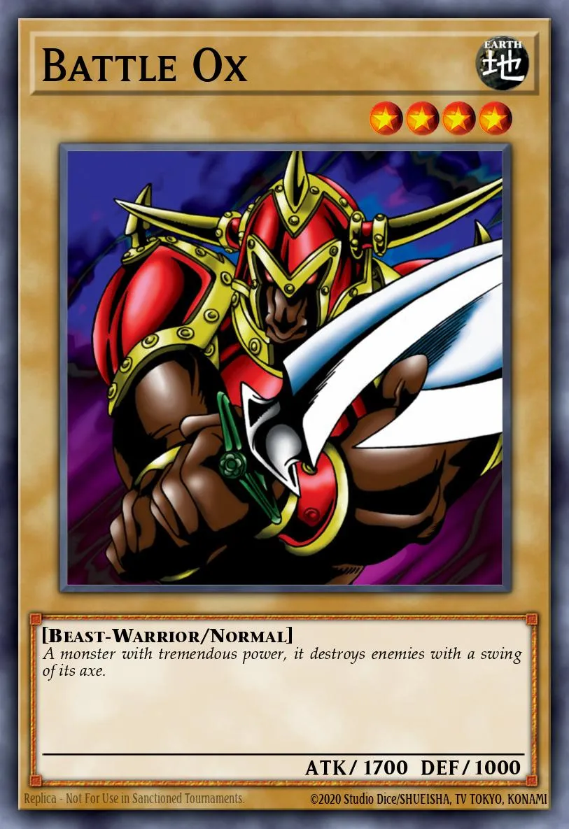 Battle Ox · Starter Deck: Kaiba 5053103/96