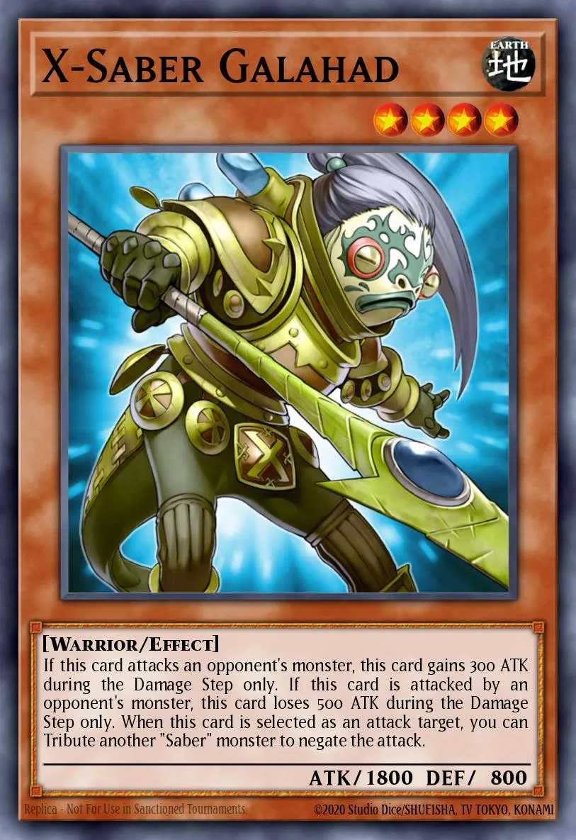 X-Saber Galahad · Starter Deck: Yu-Gi-Oh! 5D's 2009 50604950/43