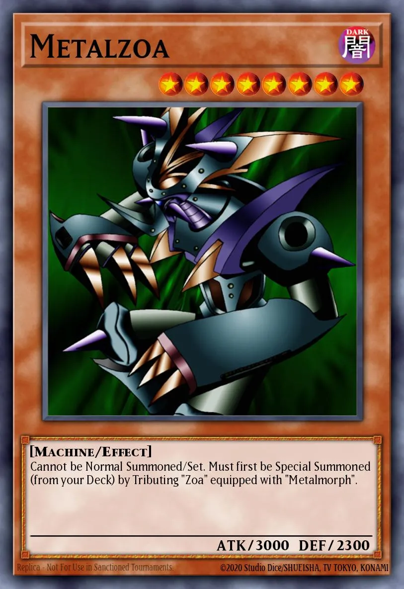 Metalzoa · Yu-Gi-Oh! The Falsebound Kingdom promotional cards 50705071/6