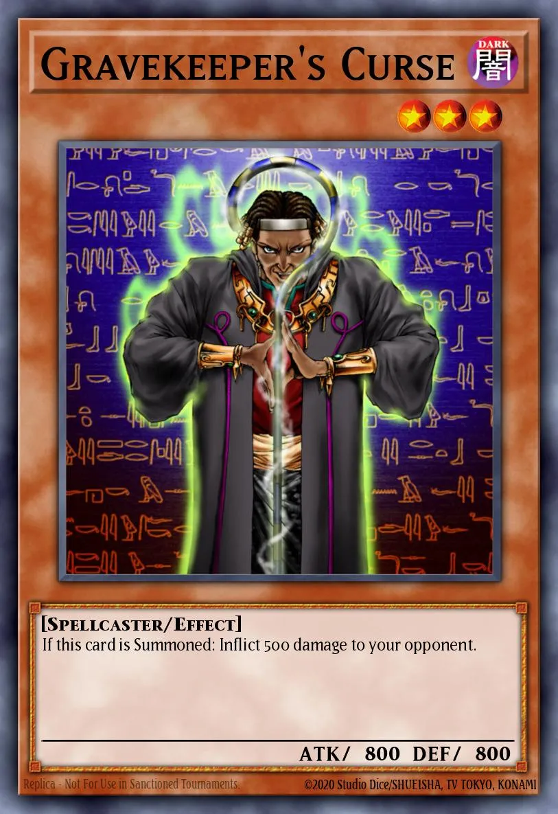 Gravekeeper's Curse · Pharaonic Guardian 50712728/108