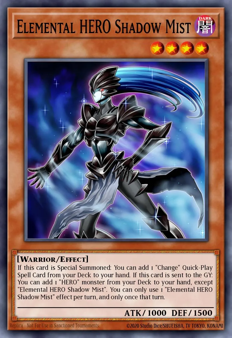 Elemental HERO Shadow Mist · HERO Strike Structure Deck 50720316/45
