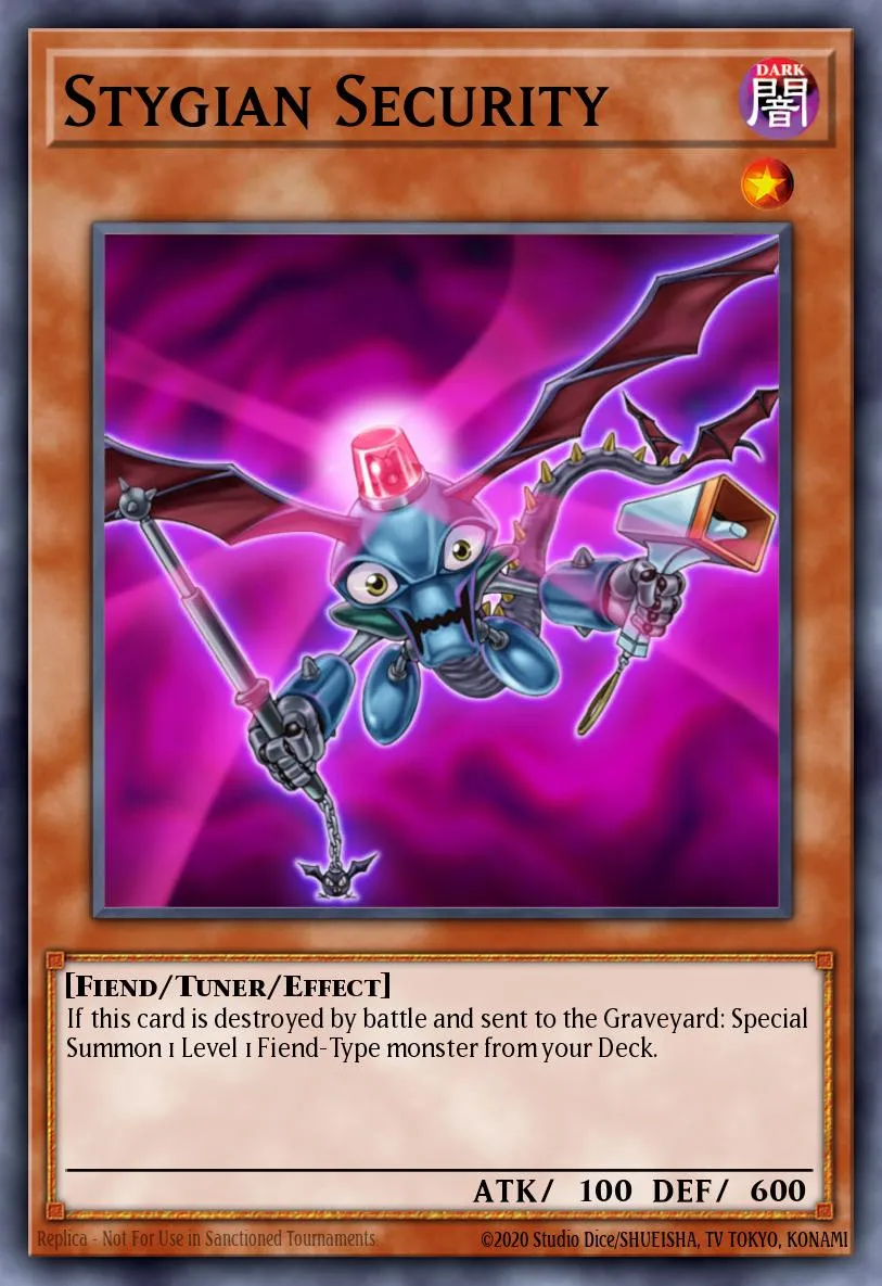 Stygian Security · Yu-Gi-Oh! 5D's World Championship 2010: Reverse of Arcadia promotional cards 50732780/3