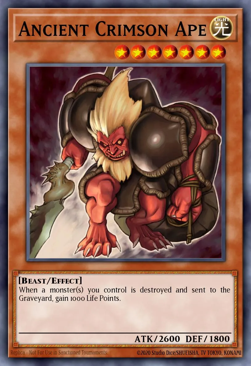 Ancient Crimson Ape · Ancient Prophecy: Special Edition 50781944/2