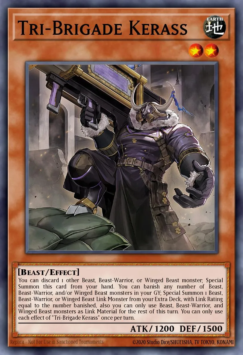 Tri-Brigade Kerass · Phantom Rage Premiere! promotional card 50810455/1